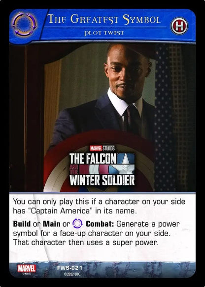 Upper Deck VS. System: The Falcon and The Winter Soldier 4