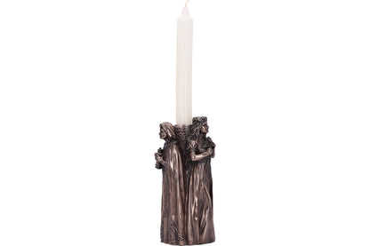 Maiden Mother Crone Candle Holder 17cm 6