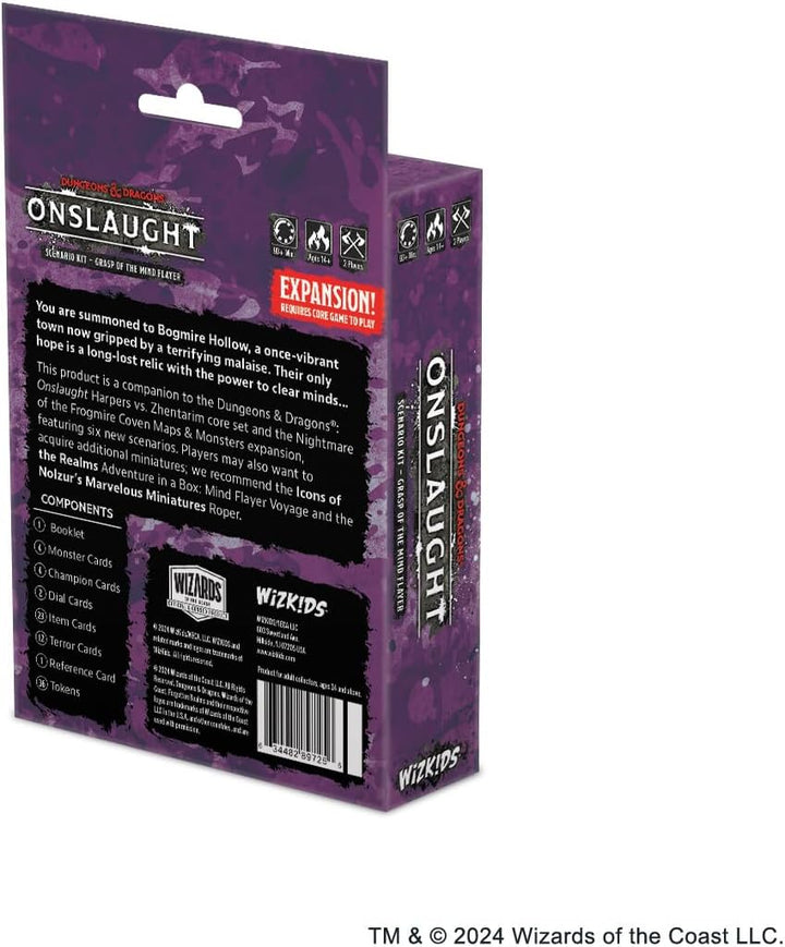 D&D Onslaught Grasp of the Mind Flayer Scenario Kit Dungeons and Dragons