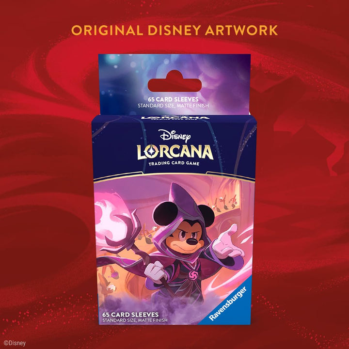 Disney Lorcana TCG - Card Sleeve Pack Mickey Mouse - Set 8 (65 ctn.)