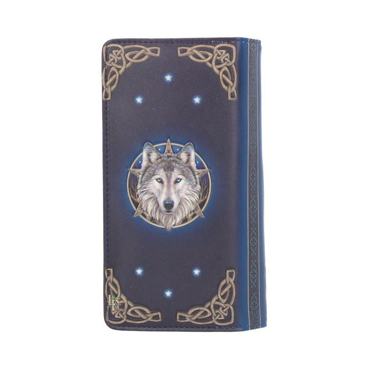 Lisa Parker Wild One Wolf Embossed Purse Wallet LP 18.5cm