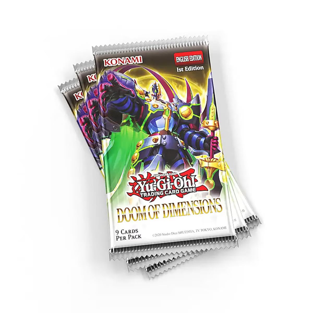 YGO TCG Doom of Dimensions Booster Trading Card Game by Konami 2
