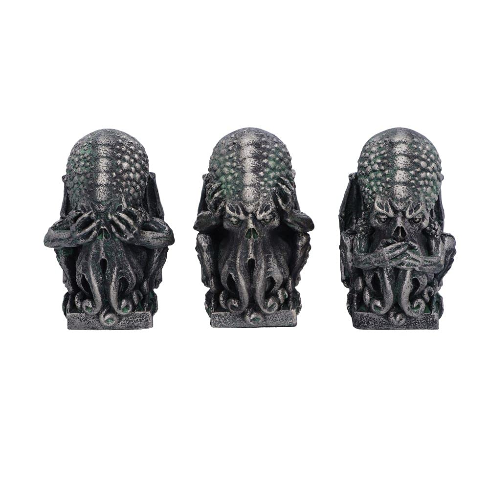 Three Wise Cthulhu Figurines 7.6cm