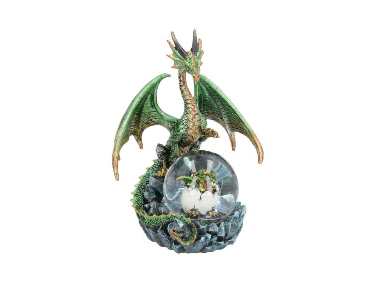 Emerald Oracle Green Dragon Fortune Seer Figurine 19cm 2