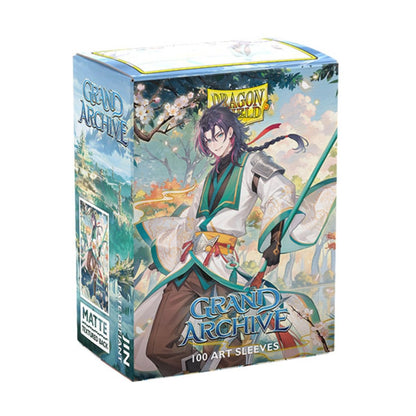 Dragon Shield: Grand Archive Jin - 100CT Matte Art Card Sleeves - Compatible with Magic The Gathering, Pokémon, and Yugioh TCG & LCG Protection, for Toploaders 1