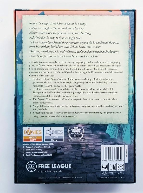 Forbidden Lands Boxed Set Roleplaying Game by Free League 3