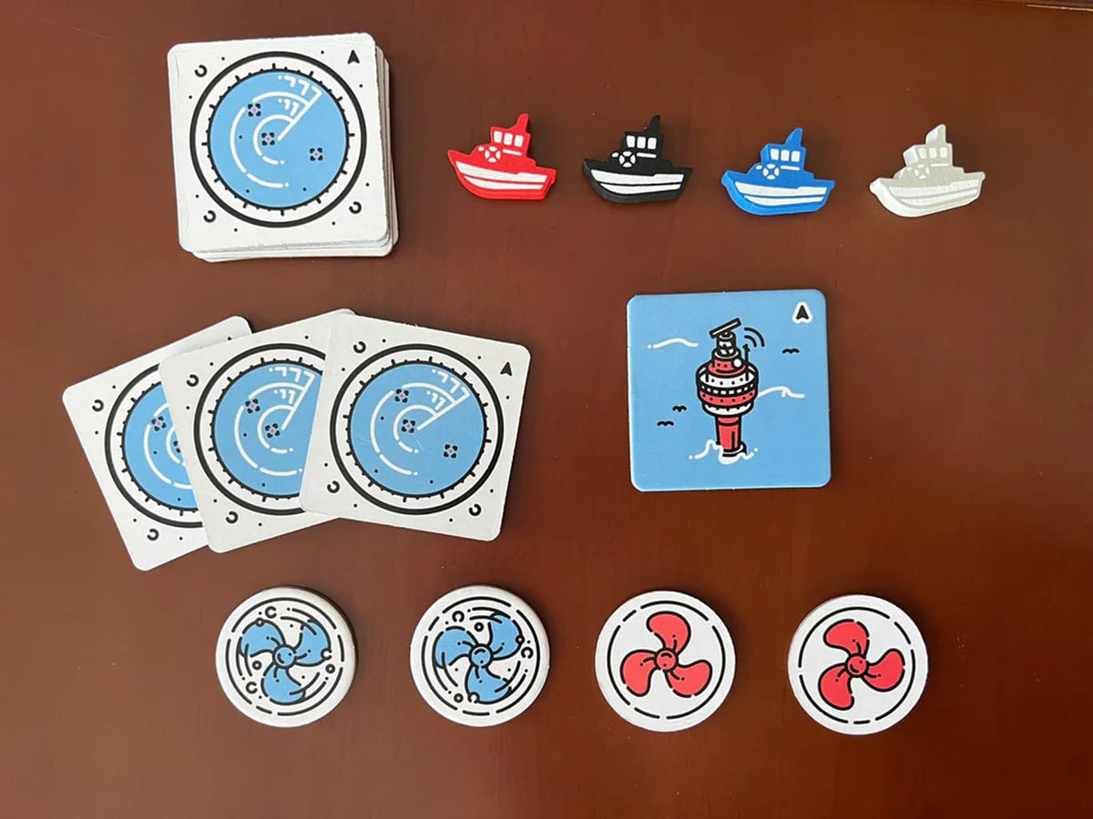 Beacon Patrol Board Game | Nautical Tile Placement Strategy Game | Cooperative Game | Fun Family Game for Kids and Adults | Ages 8+ | 1-4 Players | Avg. Playtime 30 Minutes | Made by Pandasaurus Games 3