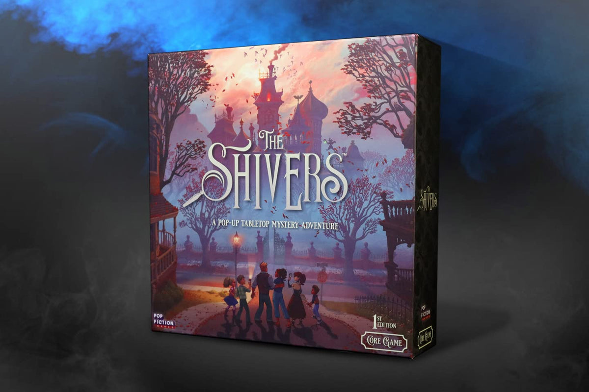The Shivers Board Game | Pop-Up Mystery Adventure for 2-5 Players | Base Game | Unique Fantasy Family Game | Tabletop Game | Role Playing Adventure 4