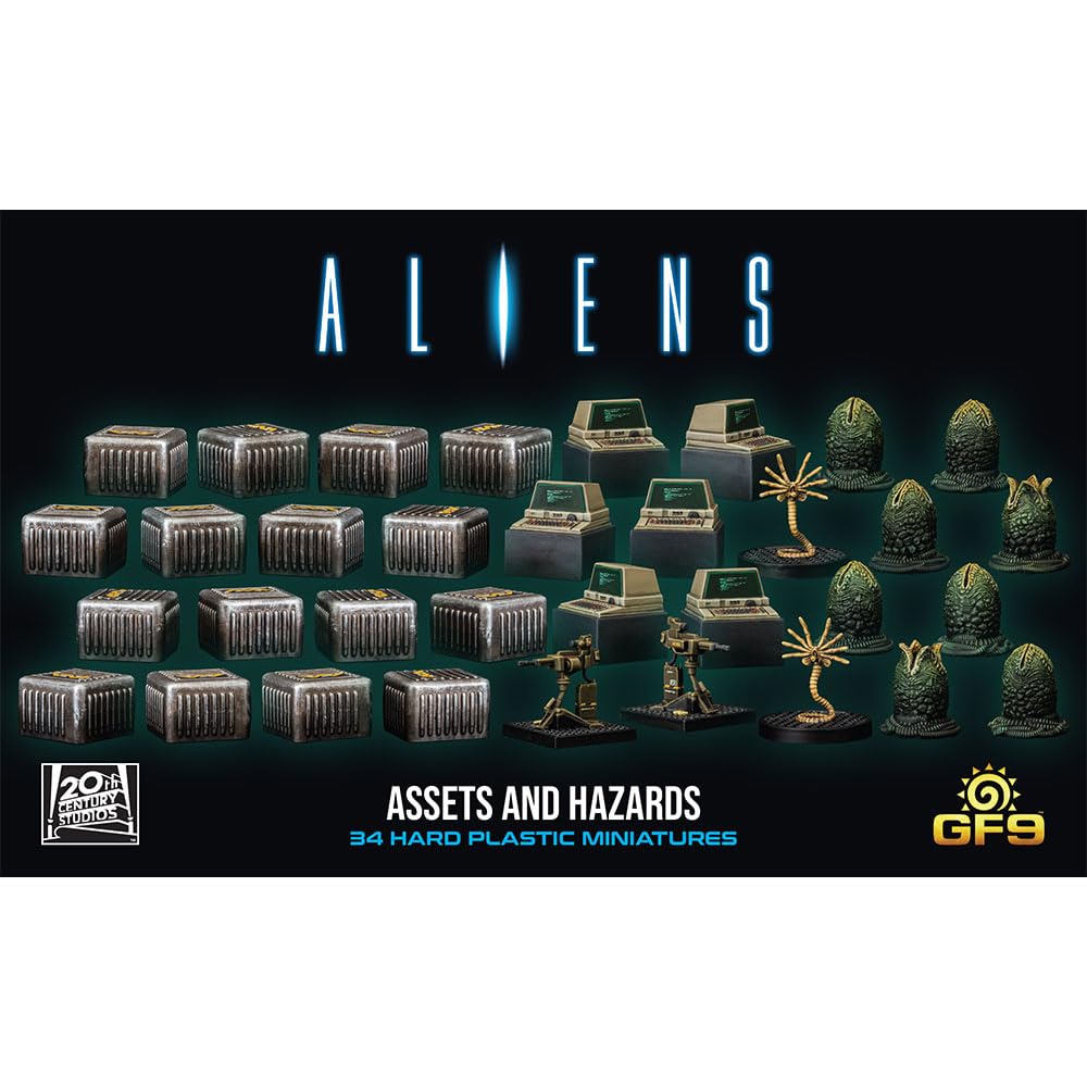Aliens Assets and Hazards Miniature Models Gale Force Nine 4