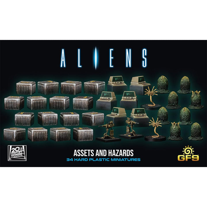 Gale Force Nine - Aliens - Assets and Hazards