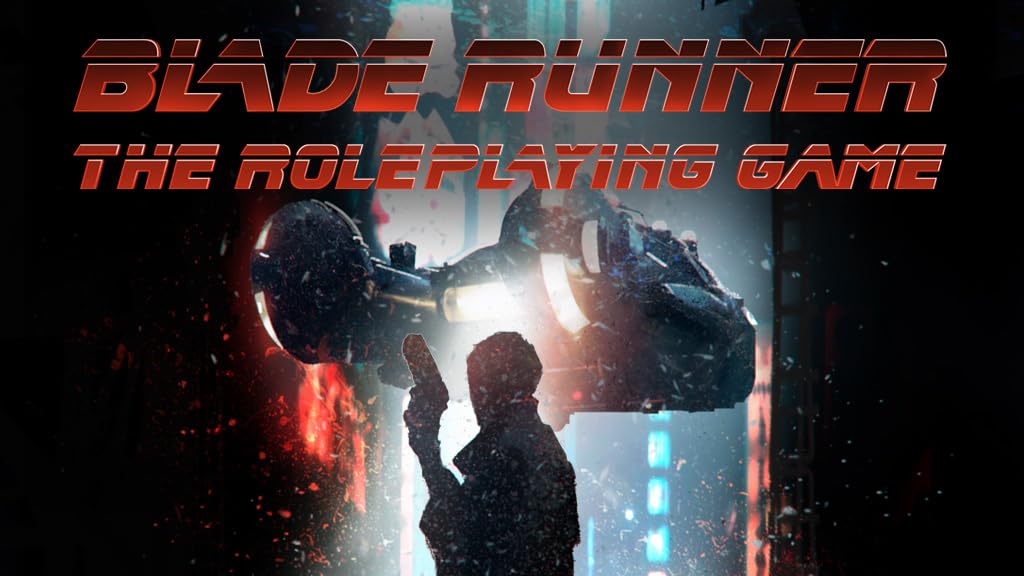 Free League Publishing Blade Runner Roleplaying Game Book for Fantasy Strategy Game, Adults, Family, Teens 16 Years and Up, SciFi RPG, Hardback 9