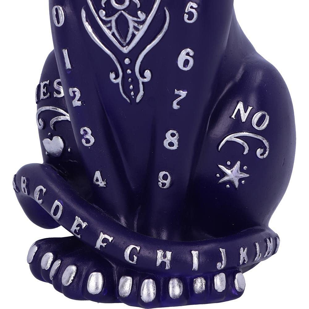 Purple Mystic Kitty 26cm Ouija Cat Figurine 7