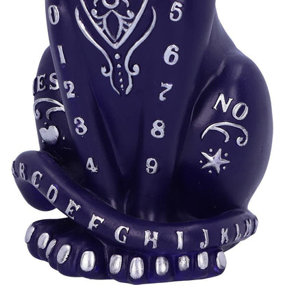 Purple Mystic Kitty 26cm Ouija Cat Figurine 7