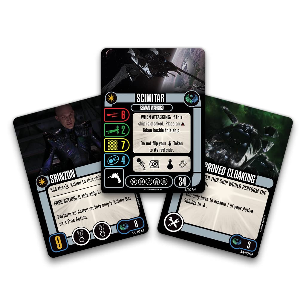 WizKids Star Trek: Attack Wing: Romulan Faction Pack - Secrets of The Tal Shiar