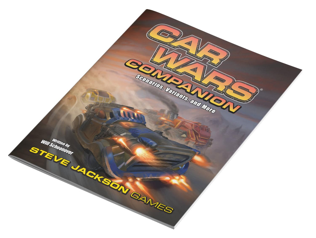 Steve Jackson Games Car Wars Companion – Comprehensive Guide, New Rules and Scenarios, For 2+ Players, Ages 10+