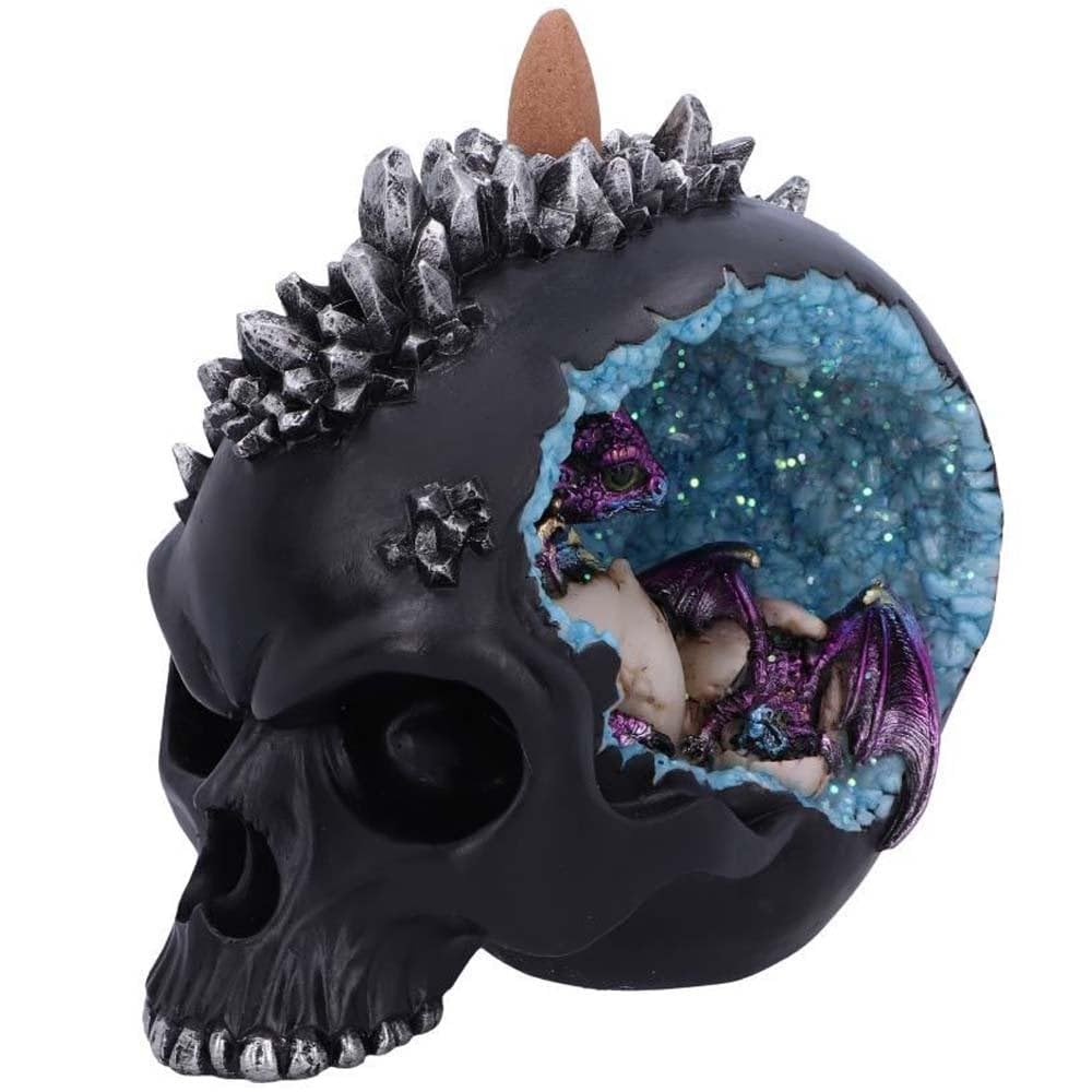 Crystal Hatchlings Backflow Incense Burner 14cm 2
