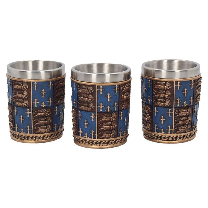 Medieval Edwardian Set of 4 Shot Glasses