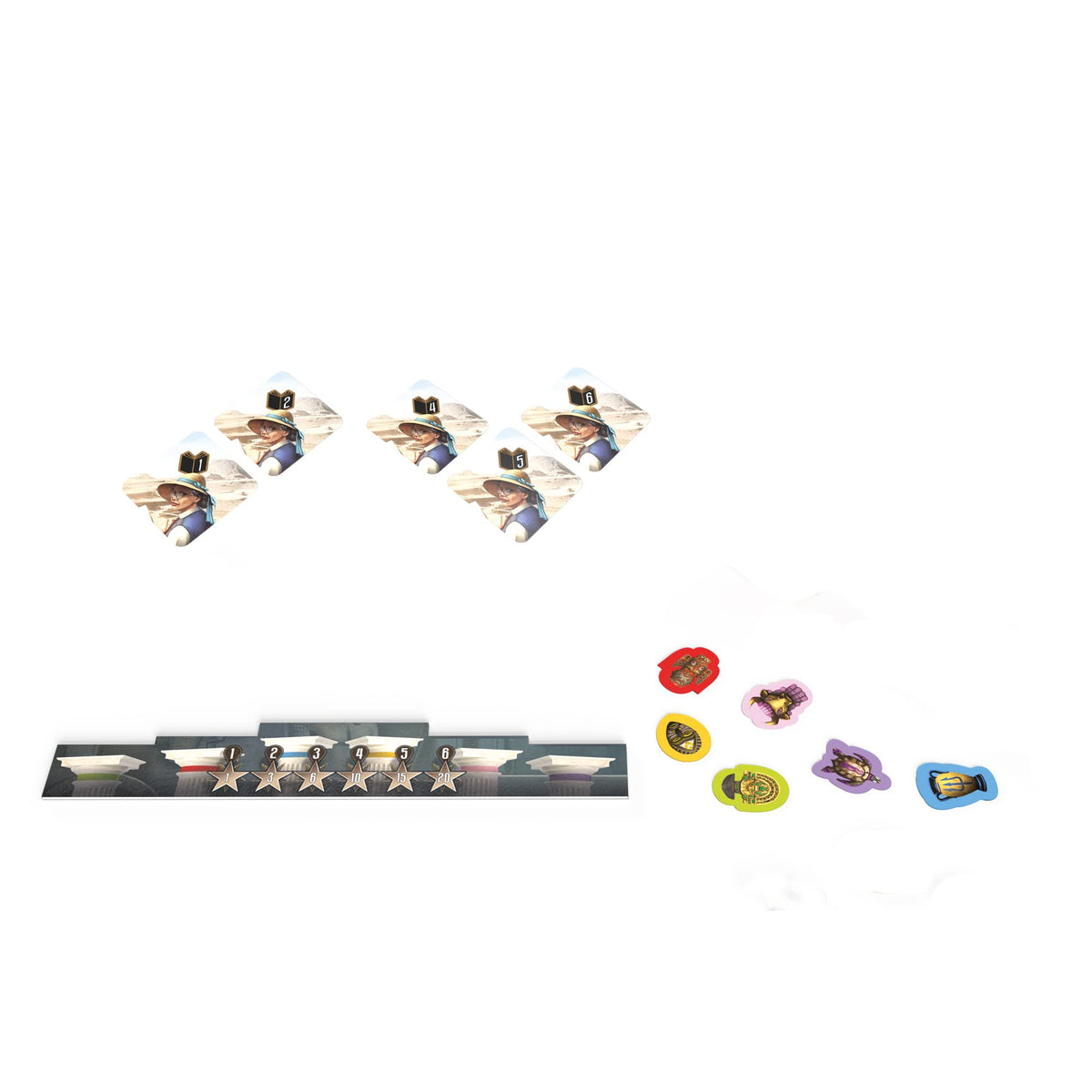 Archeos Society Board Game - Archeology Themed Strategy Game, Exploration Game, Fun Family Game for Kids & Adults, Ages 12+, 2-6 Players, 60 Minute Playtime, Made by Space Cowboys 5