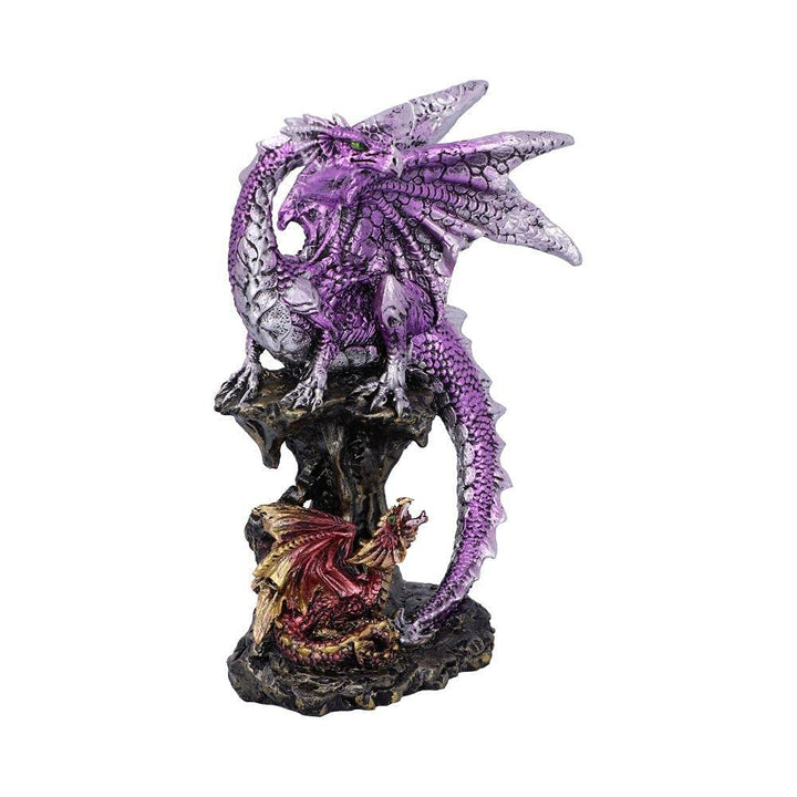 Hatchling Protection Dragon and Dragonling Parental Figurine 15.2cm