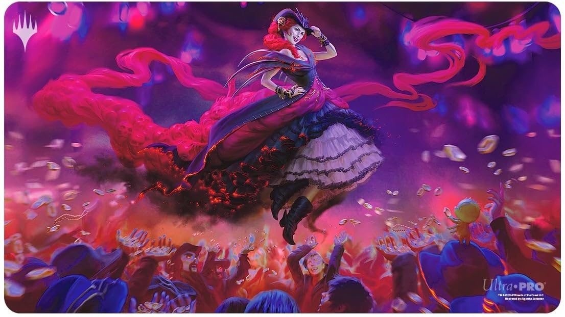 Ultra PRO - Outlaws of Thunder Junction Playmat Ft. Olivia for Magic: The Gathering, Limited Edition Unique Artistic Collectible Card Gaming TCG Playmat Accessory 1