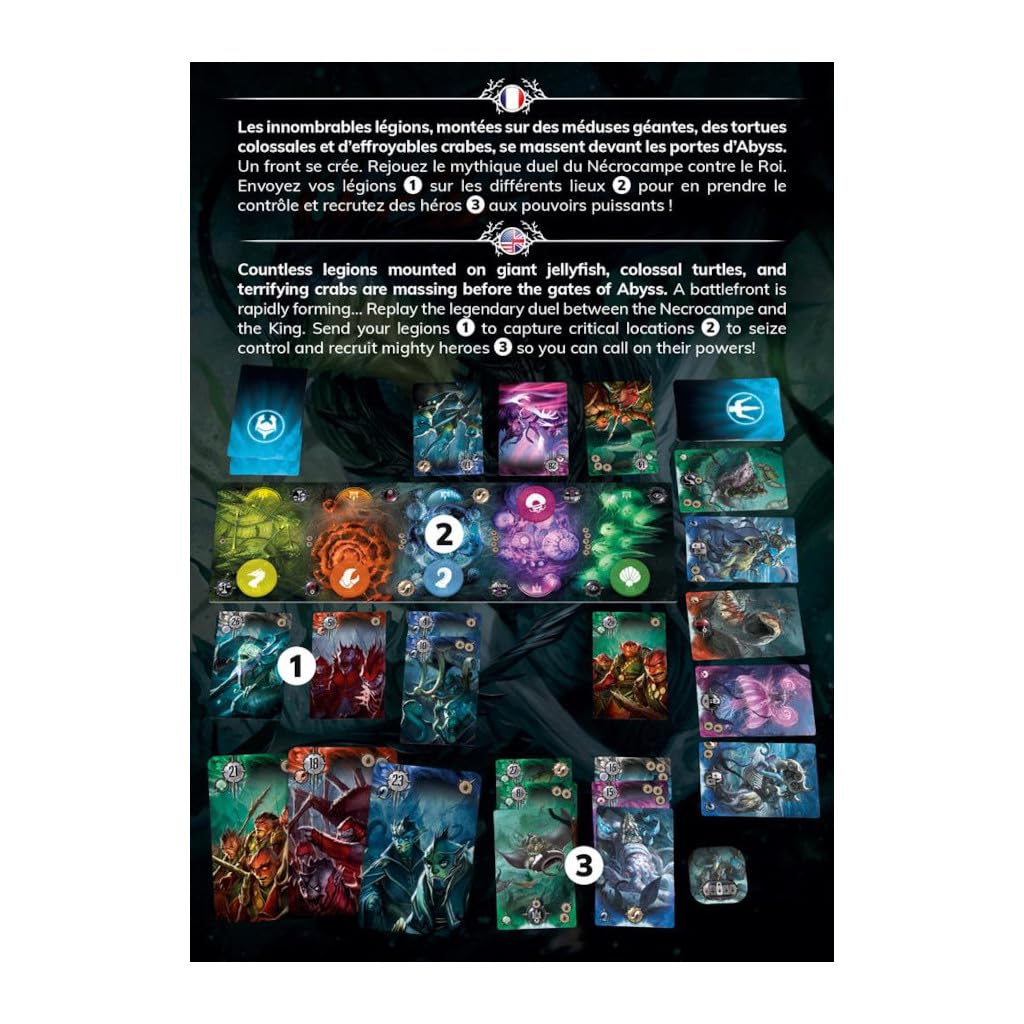 Legions Necrocampe Board Game by Bombyx 2
