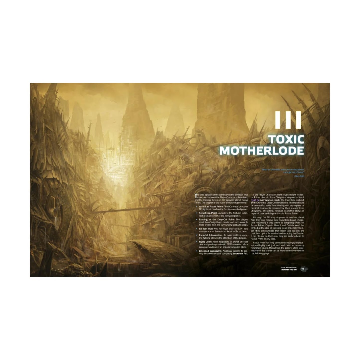 Star Wars Edge of the Empire RPG Beyond the Rim Roleplaying Game by Edge Entertainment Studio 2
