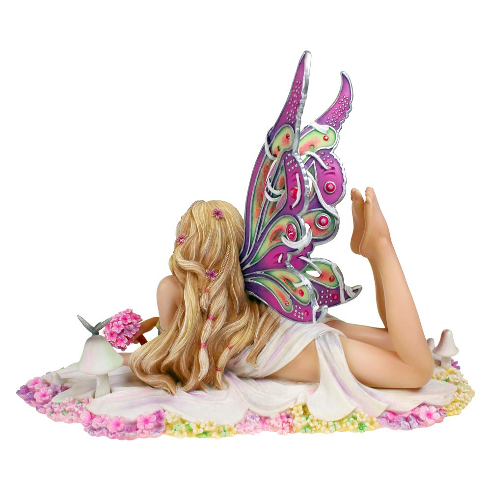 Jewelled Fairy Petalite Figurine Cute Pastel Ornament 15cm