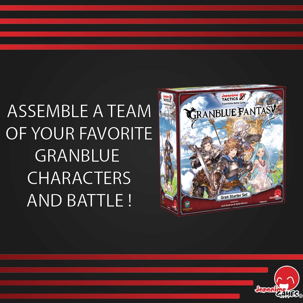 Japanime Tactics: Granblue Fantasy Gran Starter Set | from The Creator of Dragon Fire | Strategize and Battle | 2-4 Players Ages 14+ 3