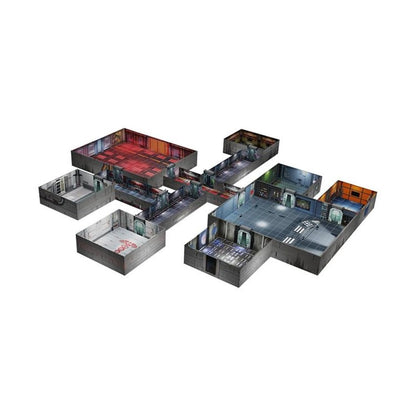 Gale Force Nine Tenfold Dungeon Starship Vengeance Modular Roleplaying Terrain Set with Quick Setup and 1 x 1-Inch Scale 2