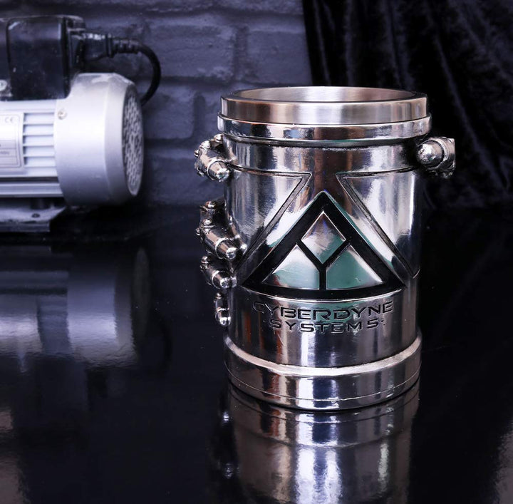 T800 Terminator 2 Judgement Day T2 Hand Tankard Mug 17cm