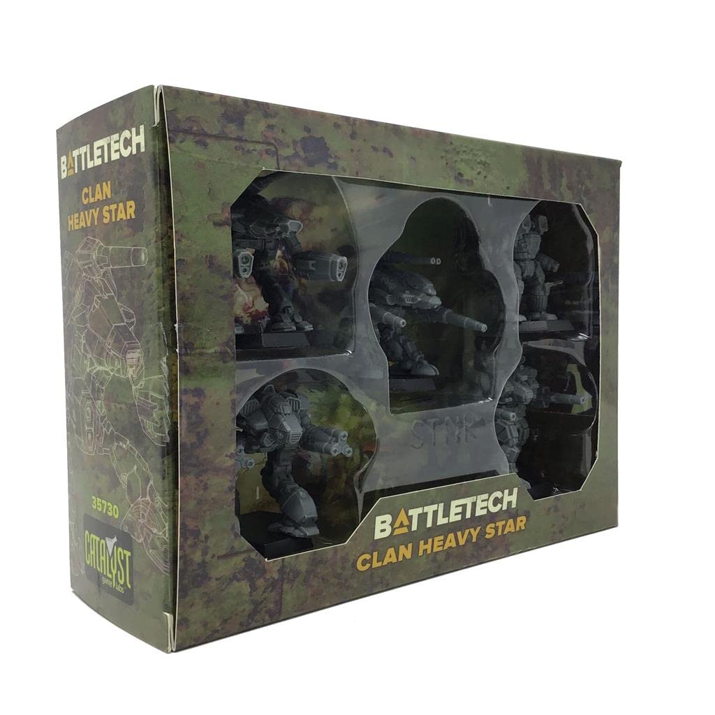 BattleTech Clan Heavy Star Miniature Game by Catalyst Game Labs 1