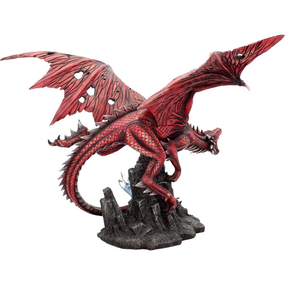 Fraeners Wrath Large Red Dragon Figurine Fraeners 52cm