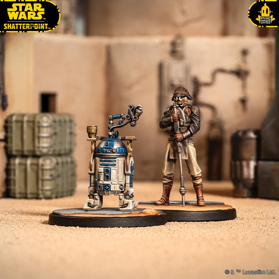 Atomic Mass Games Star Wars Shatterpoint Fearless and Inventive Squad Pack - Tabletop Miniatures Game, Strategy Game for Kids and Adults, Ages 14+, 2 Players, 90 Minute Playtime, Made