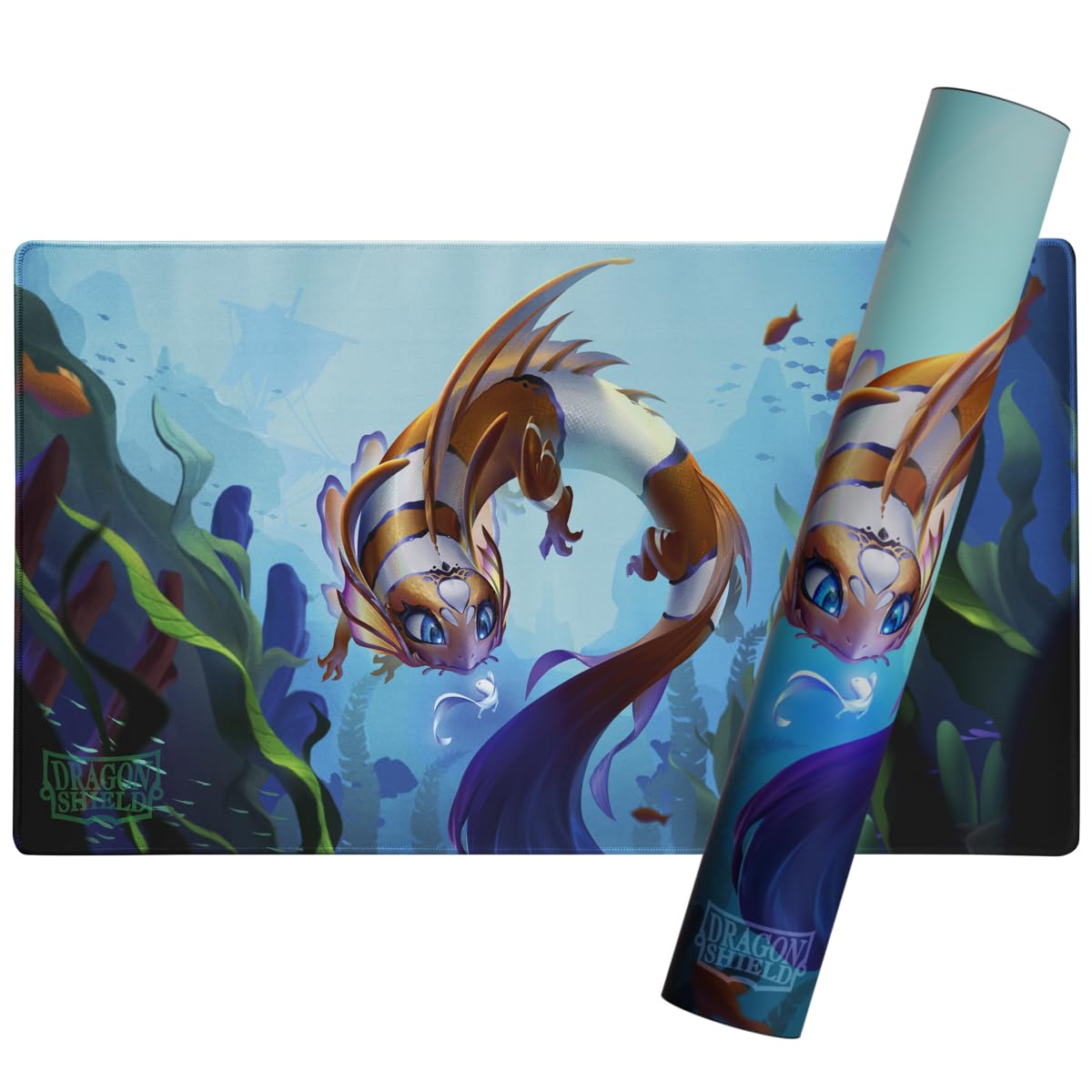 Dragon Shield The Cinderfin Playmat and Tube Gaming Accessory by Arcane Tinmen 1