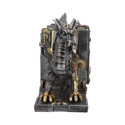 Dracus Machina Steampunk Dragon Bookends 27cm 6