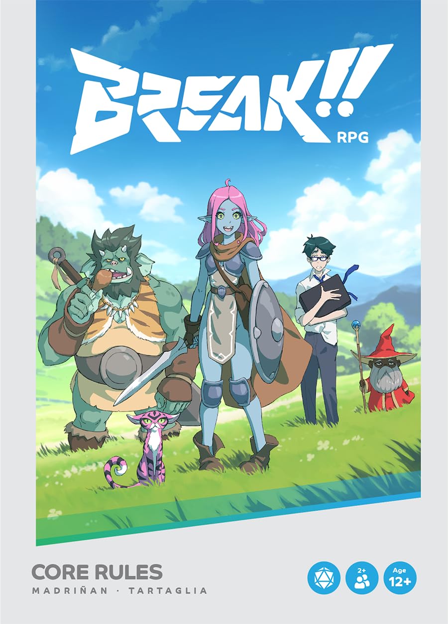 Break RPG Core Rules Roleplaying Game by Grey Wizard Press 1