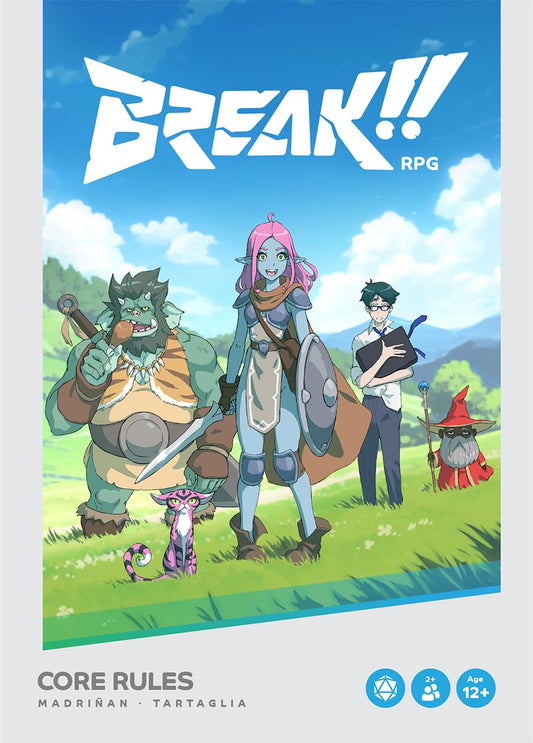 Break RPG Core Rules Roleplaying Game by Grey Wizard Press 1