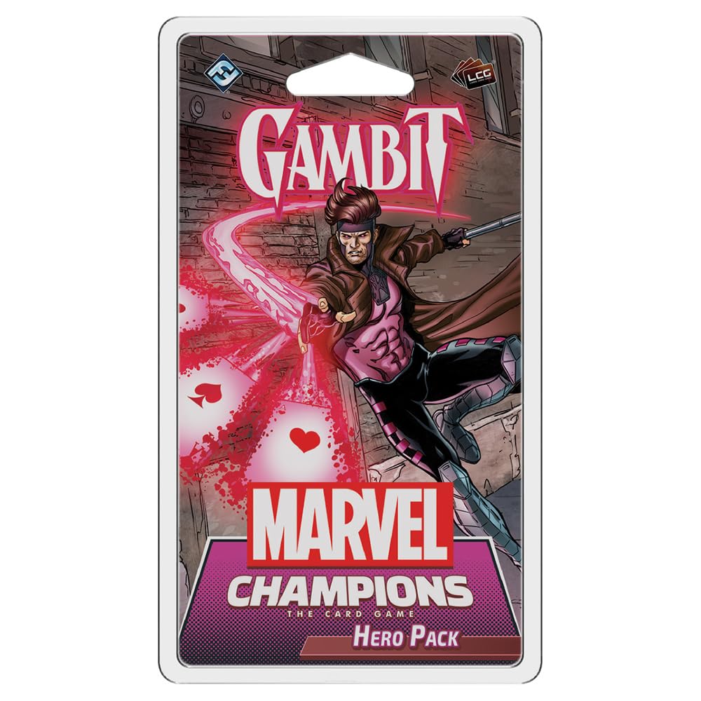Marvel Champions Gambit Hero Pack Board Game by Fantasy Flight Games 1