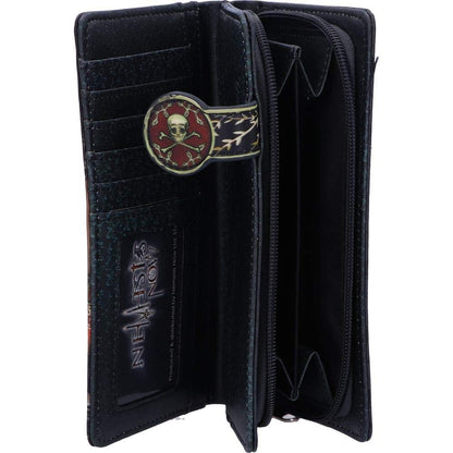 Absinthe and Black Cat Familiar Purse Embossed 18.5cm by Lisa Parker 3