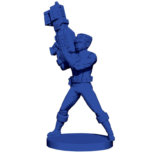 Renegade Game Studios: Power Rangers: Heroes of The Grid: RPM Ranger Pack - Expansion, 5 Rangers, New Cards & Content, Deck-Building Roleplaying Game 2
