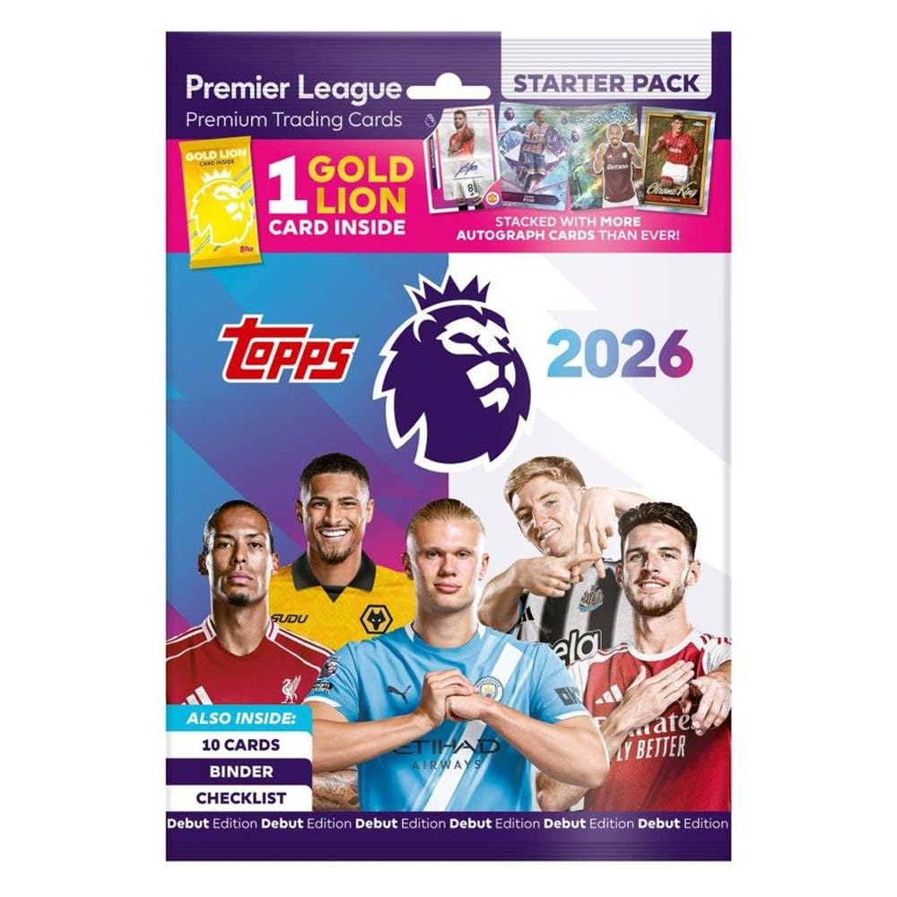 Premier League 2025 26 Starter Pack Trading Card Game by Topps 1