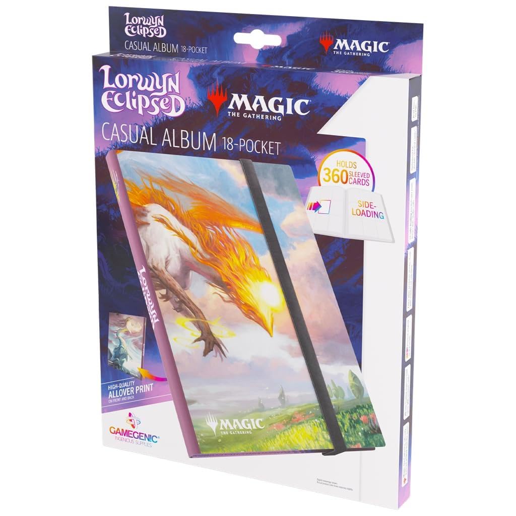 Gamegenic MTG Lorwyn Eclipsed Casual Album 18 Pocket Eirdu Carrier of Dawn Isilu Carrier ofTwilight Gaming Accessory 1