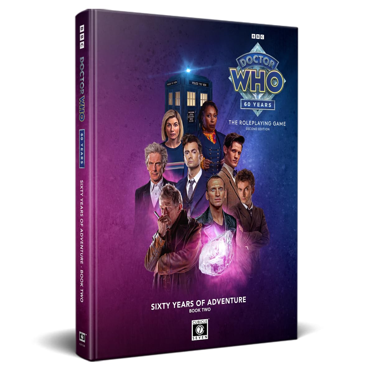 Dr Who Sixty Years of Adventure Book 2 - Roleplaying Game by Cubicle 7 1