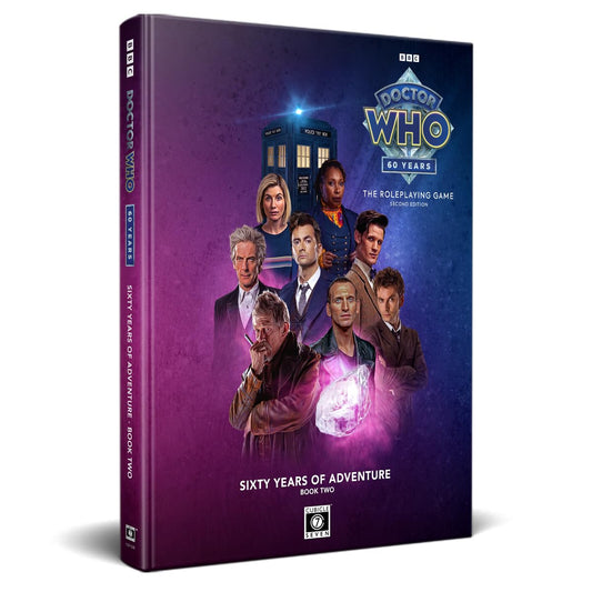 Dr Who Sixty Years of Adventure Book 2 - Roleplaying Game by Cubicle 7 1
