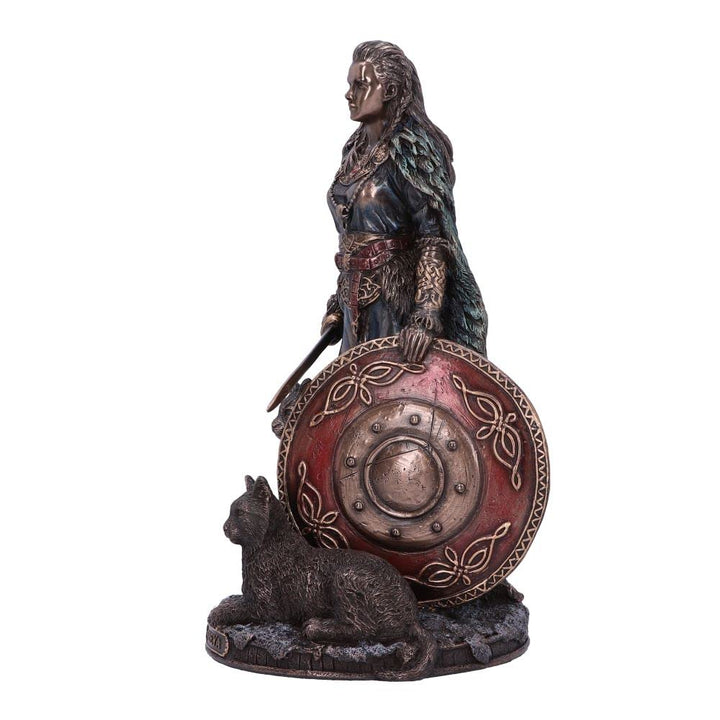 Bronze Freya Goddess of Love Figurine 21cm