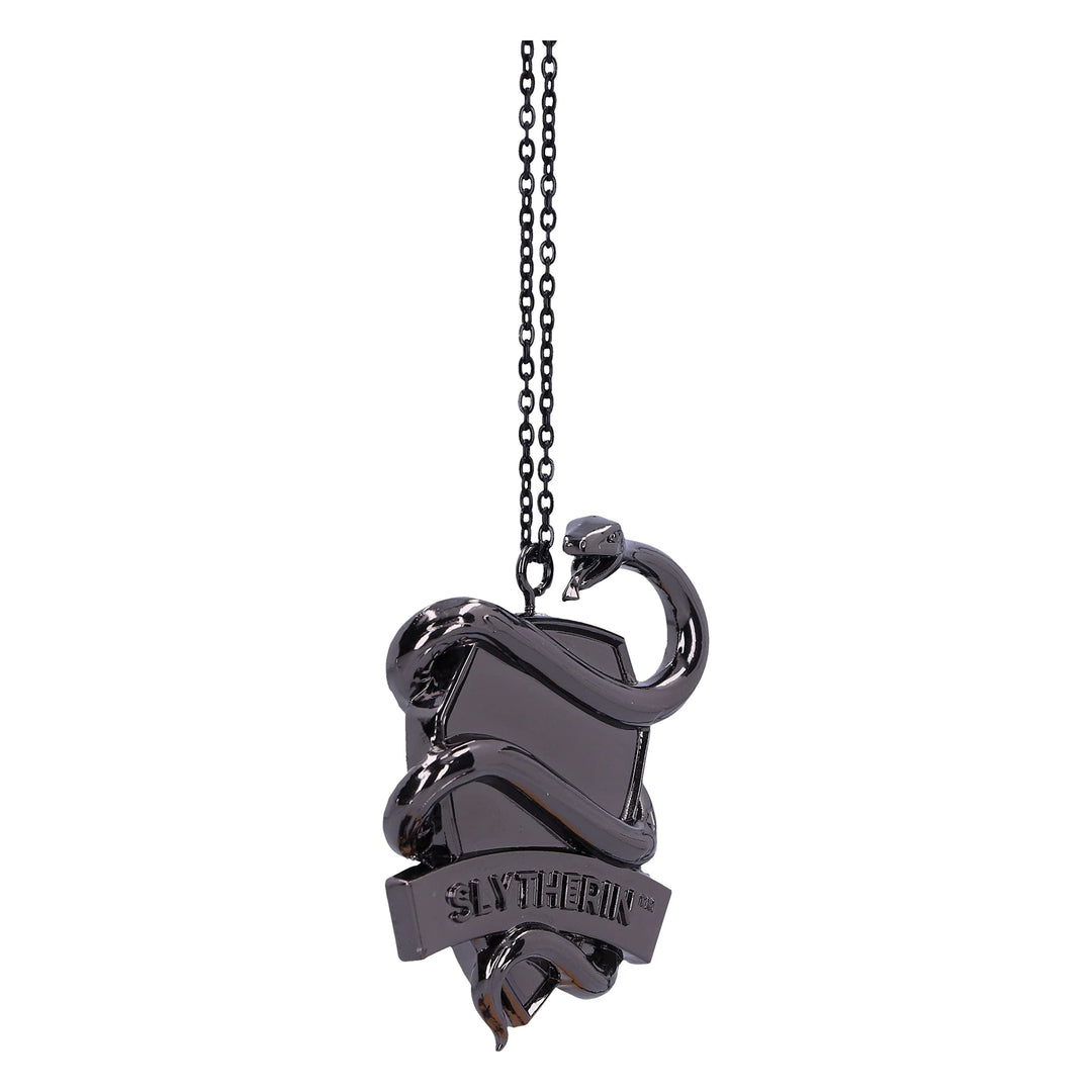 Harry Potter Slytherin Crest Silver Weighted Hanging Ornament 63cm