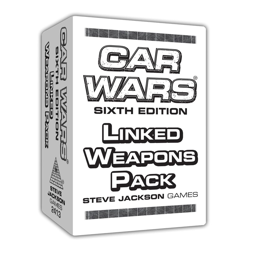 Steve Jackson Games Car Wars Linked Weapons Pack, Expansion Strategy Card Game, for 2 to 4 Players and Ages 10+