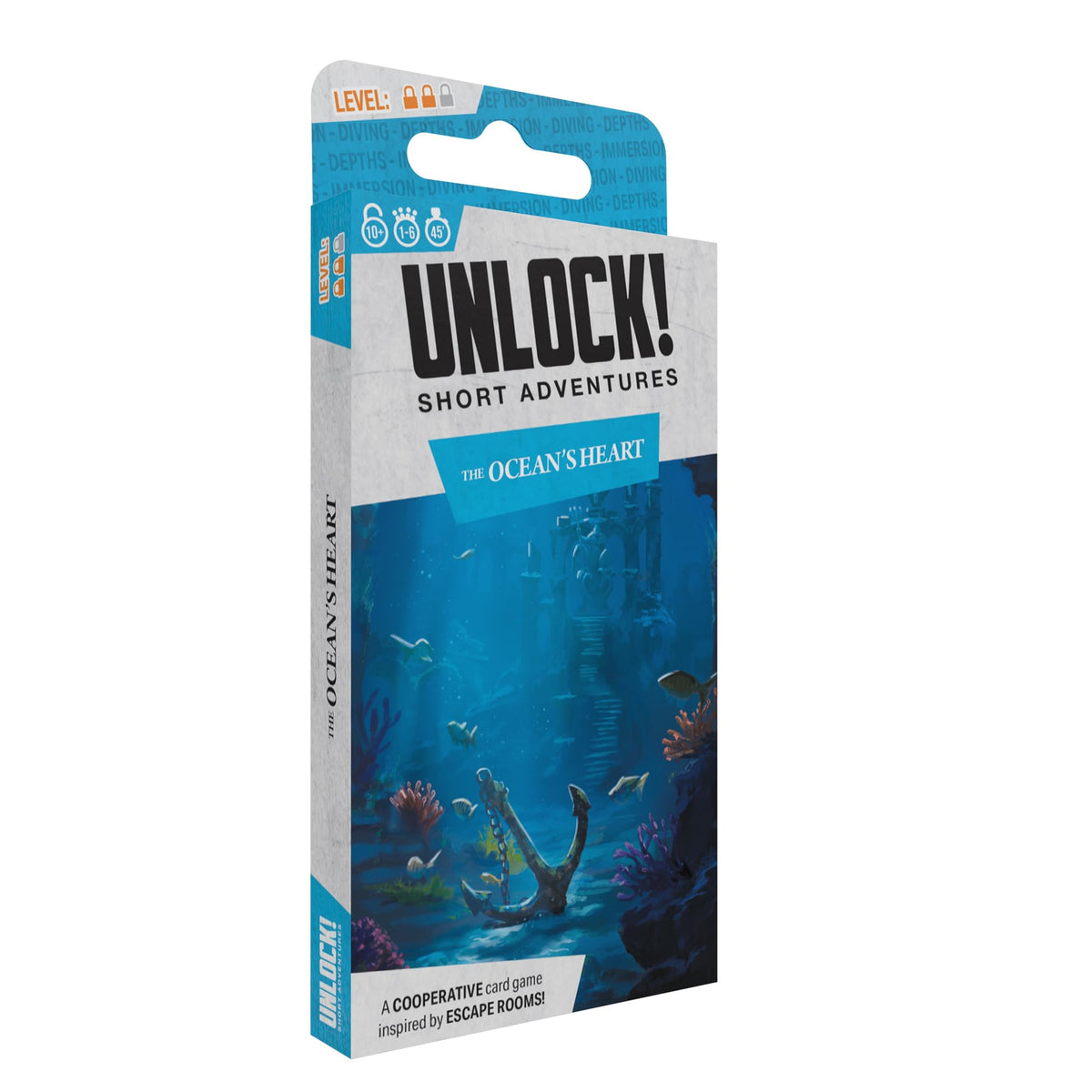 Unlock Short Adventures 12 The Oceans Heart Board Game by Space Cowboys 1