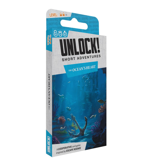 Unlock Short Adventures 12 The Oceans Heart Board Game by Space Cowboys 1
