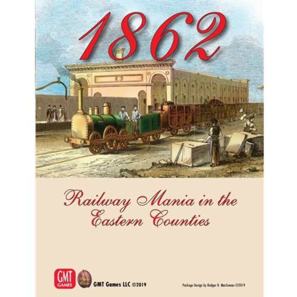 1862 Railway Mania in The Eastern Counties Board Game 1